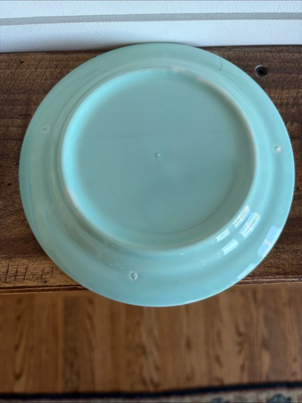 Vintage Pastel Ceramic Plates - Set of 7